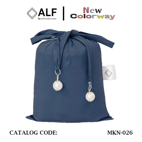 ALF BY ALIF MUKENA MINI PARASUT PREMIUM KOREA TRAVEL - MAJOLICA BLUE ( MKN-026 )